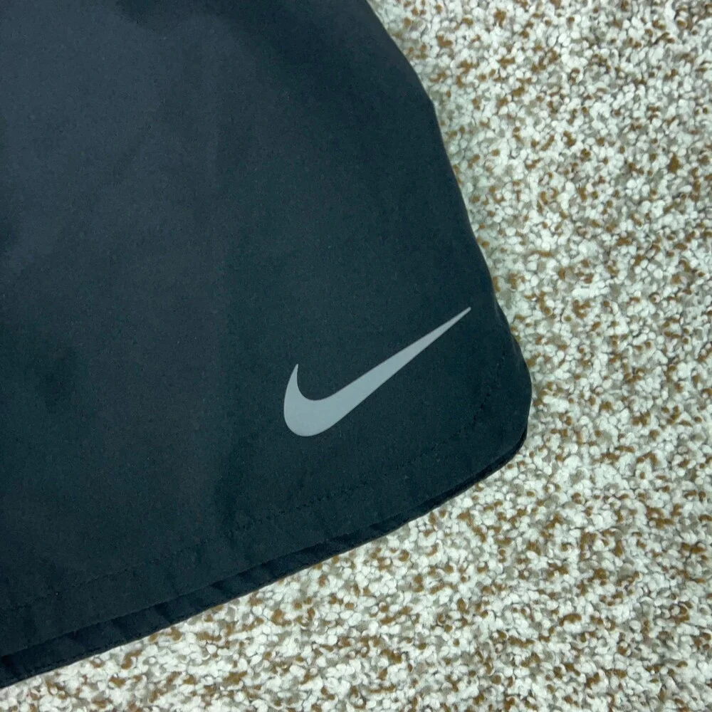 Nike Shorts Mens Large Black Lined Dri-FIT Running Training Athletic Gym Workout - Picture 3 of 8